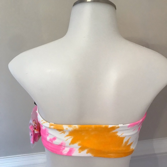 Aerie Tie Dye Bandeau Bikini Top - Picture 3 of 4
